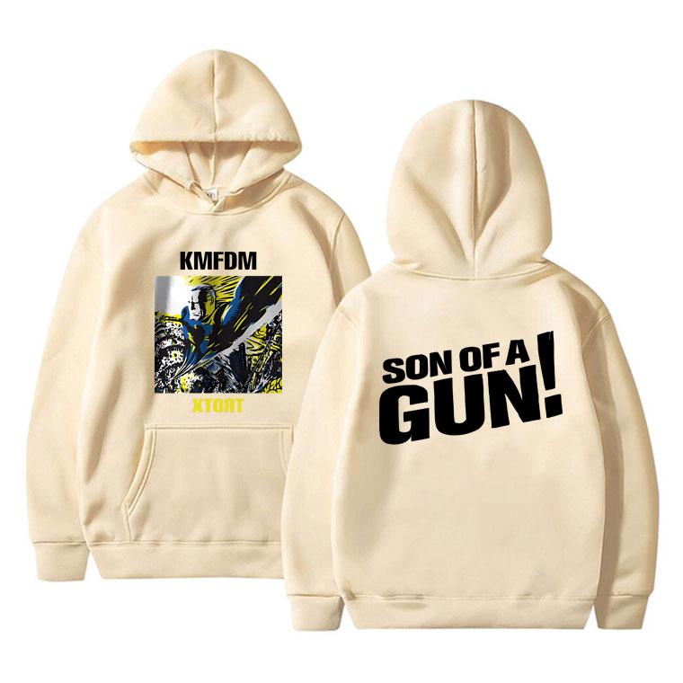 Rock Band KMFDM XTORT Graphic Print Hoodie Men Women Fashion Vintage Gothic Streetwear Unisex Casual Oversized Fleece Hoodies