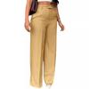 Women High Waist Straight Leg Long Commute Casual Formal Suit Pants