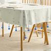 6 Stück Heavy Duty Glas Tischabdeckung Anhänger Winddicht Tischdecke Haken Hochzeit