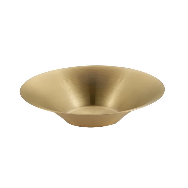 

ZISIZ Korean Style Stainless Steel Round Plate