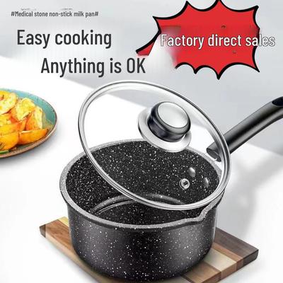 Antihaft-Maifan-Stein-Milchtopf: Ideal für heiße Milch, Instantnudeln, Babynahrung und universelle Induktionskochfelder