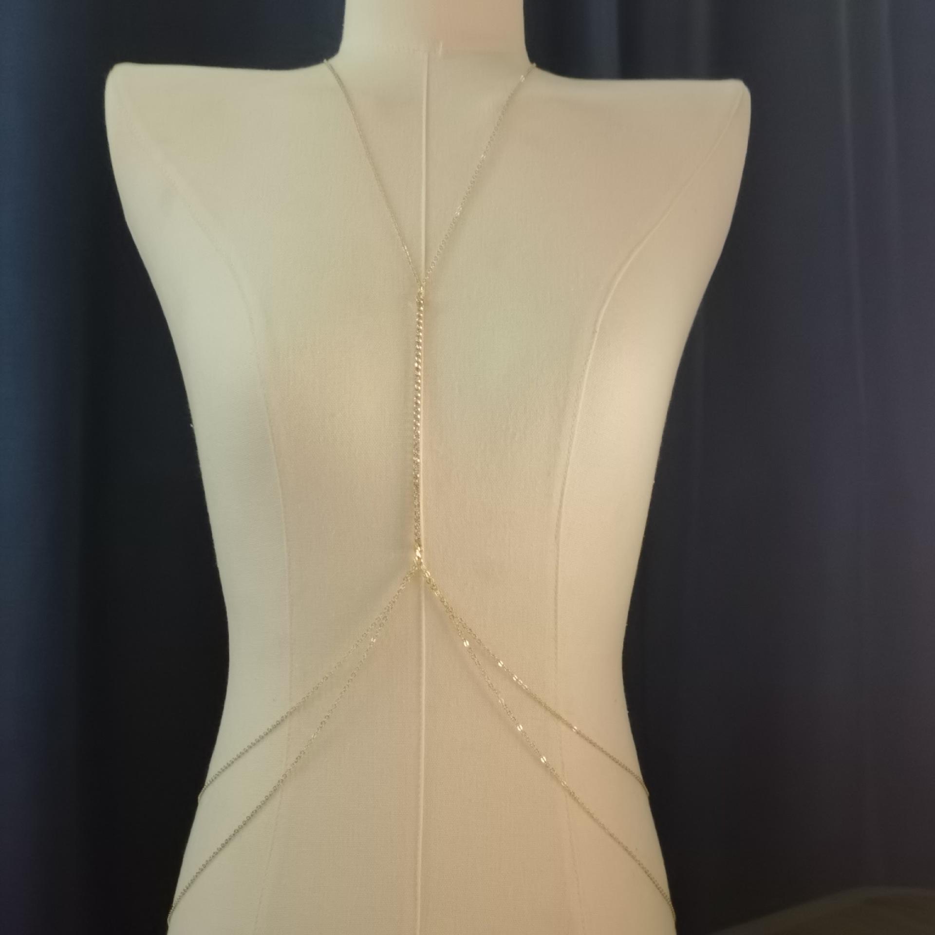 Европейско-американский стразовый купальник бикини пляжная многослойная кисточка боди-цепочка