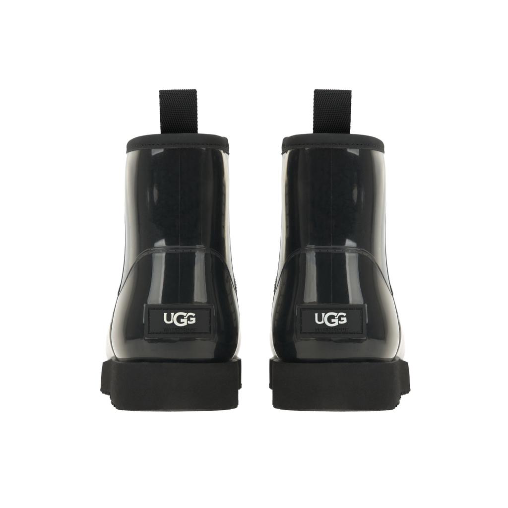 UGG Baskets Mini Classiques Transparentes Noires pour Femmes 1113190-BLK