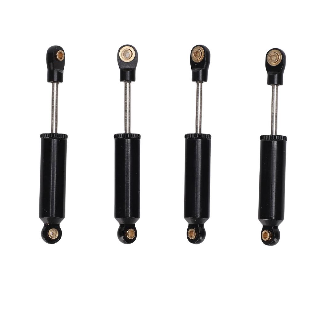 4PCS Shock Absorbers Fit for   1Celsius18 Scale RC Crawler Car Internal Spring Shock Dampers with Screws Washers 59mm Black