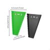 Attractive Wrench Organizer Rack, Tool Holder, Garage Storage, Automotive Repair Green+Black One