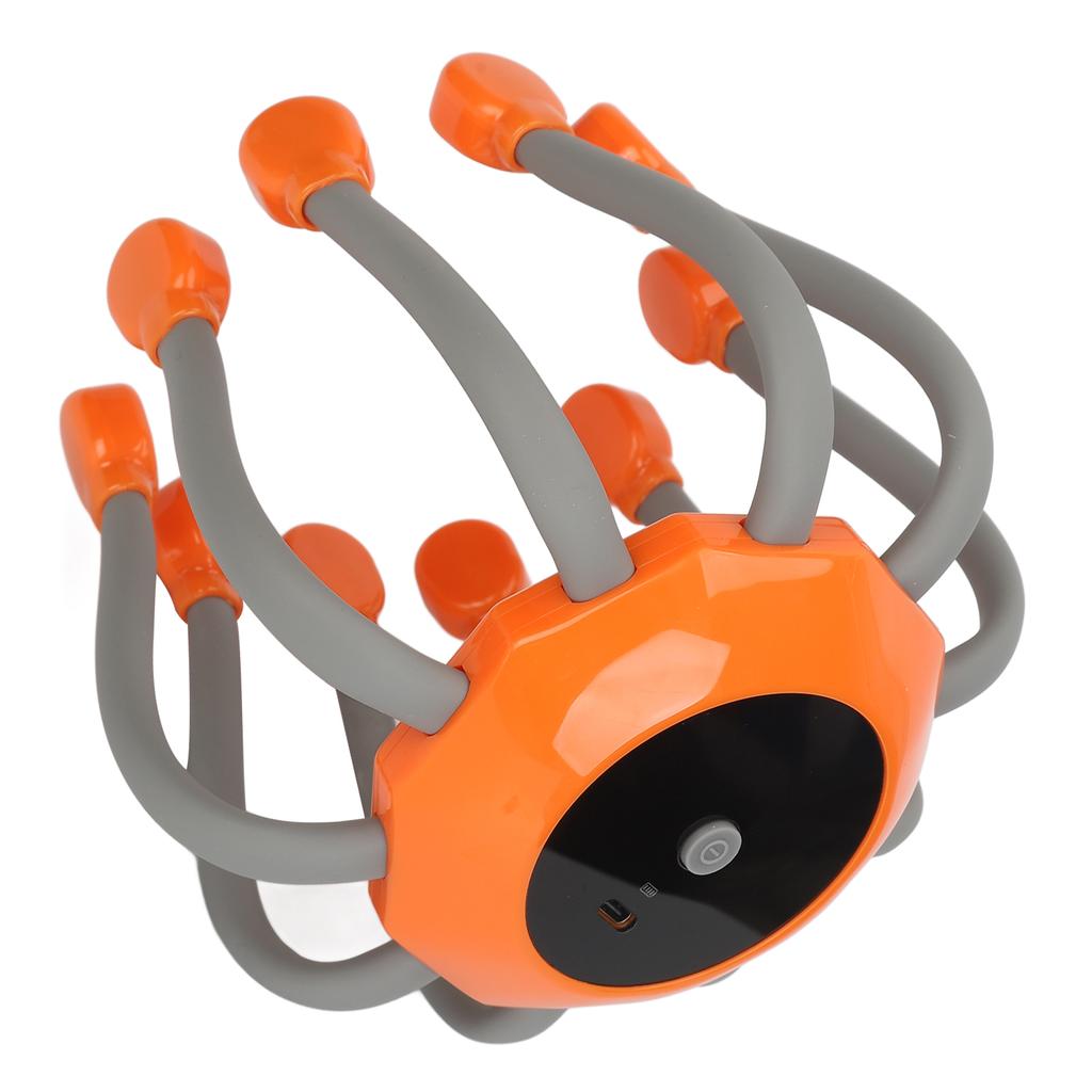 Electric Claw Scalp Massager 5 Modes Vibration Headache Relief Fully Automatic Timer 10 Claws Heads