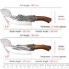 Butcher Knife Hand Forged Blade Kitchen Knives Plastic Handle Boning Knife Cleaver Meat Chopping Vegetables Cooking Chef Knives