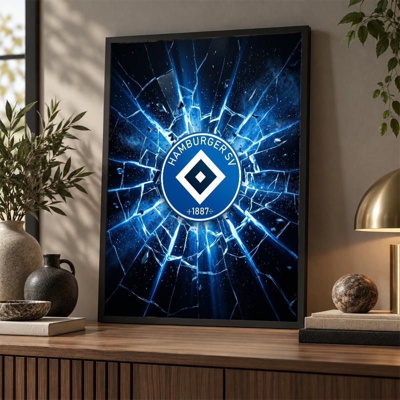 Hamburger SV Football Diamond Painting Kit 5D Full Drill DIY Diamond Mosaic Wall Art Home Decor