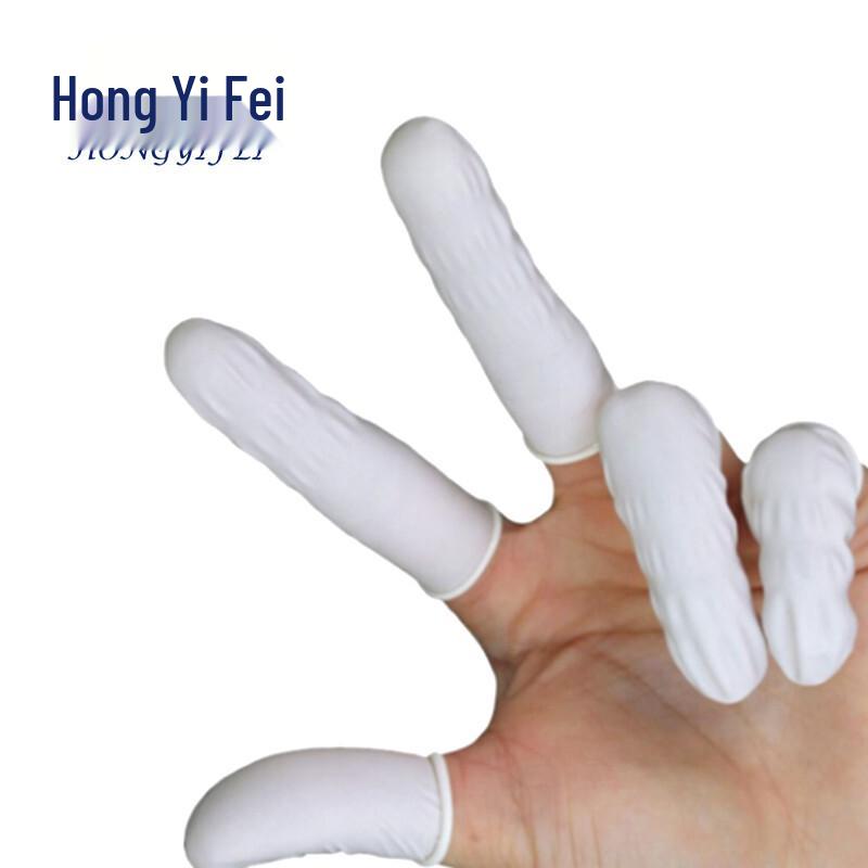 Disposable Powder-Free Rubber Finger Cots 1 Pack