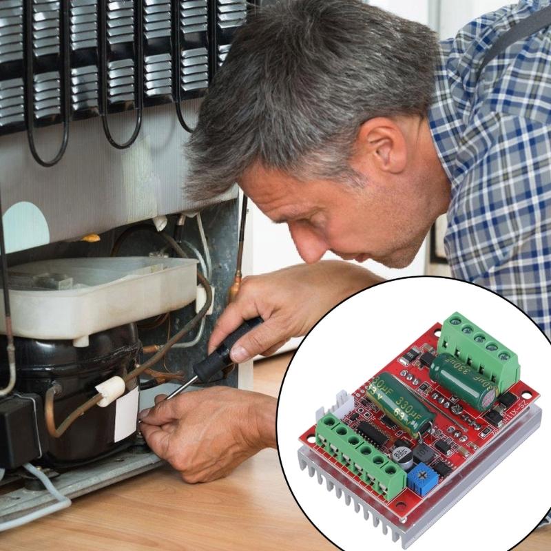 Portable Motor Driver Powerful Ranges Voltages 400W Three Phase with Integrated Hall Scences Electrical 6-60V, 0-5V