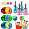 Children Toss & Catch Ball Sticky Balls Sports Toys Parent-child Interaction Gifts Summer Outdoor Beach Toy Multiplayer Game TMZ