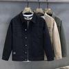 Men's Trendy Japanese Retro Multi-Pocket Heavyweight Denim Work Jacket