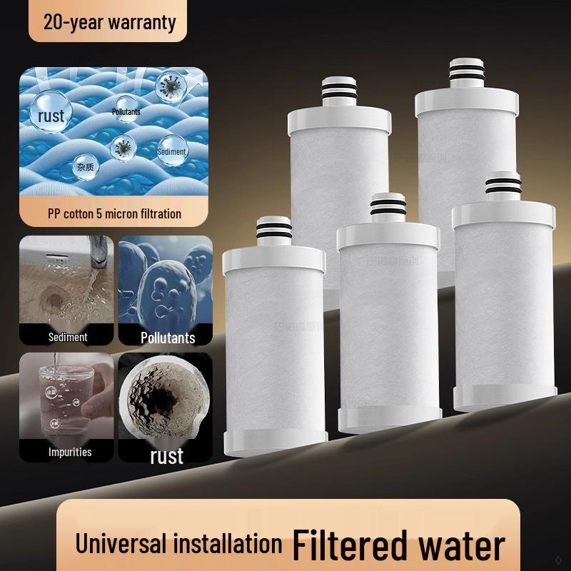 Universelle Duschwasserfilter-Kartusche für Badezimmer