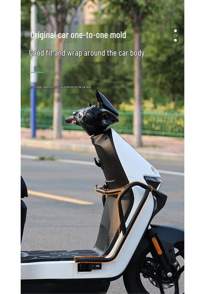 Ninebot NZ/Mzmix Long-tail Extra-thick Electric Scooter Bumper Rack Anti-collision Accessory