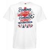 Adults Its Coming Home England Football Supporters Chant Unisex White TShirt