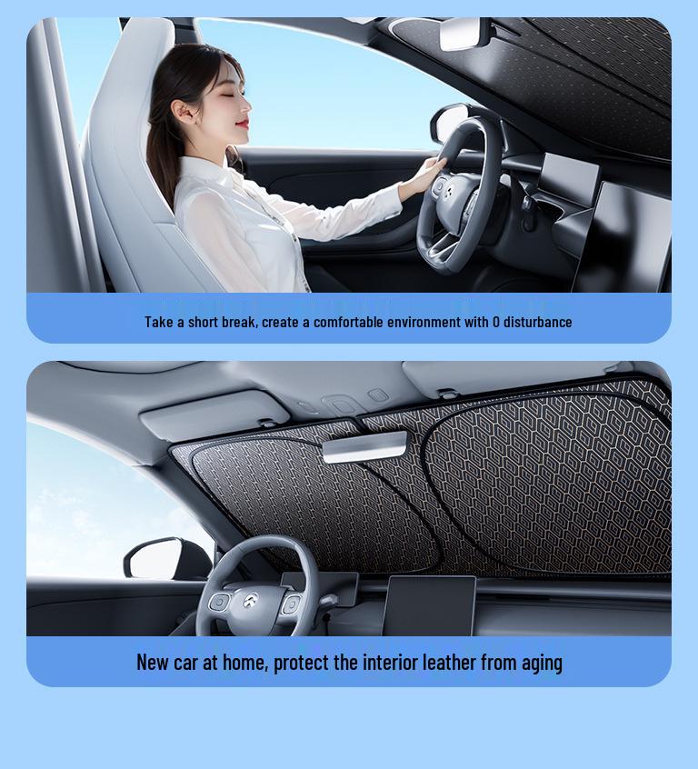 Auto-Windschutzscheiben-Sonnenschutz & Fenstergardine - Hitzeschutz & Sonnenschutz Wesentlich