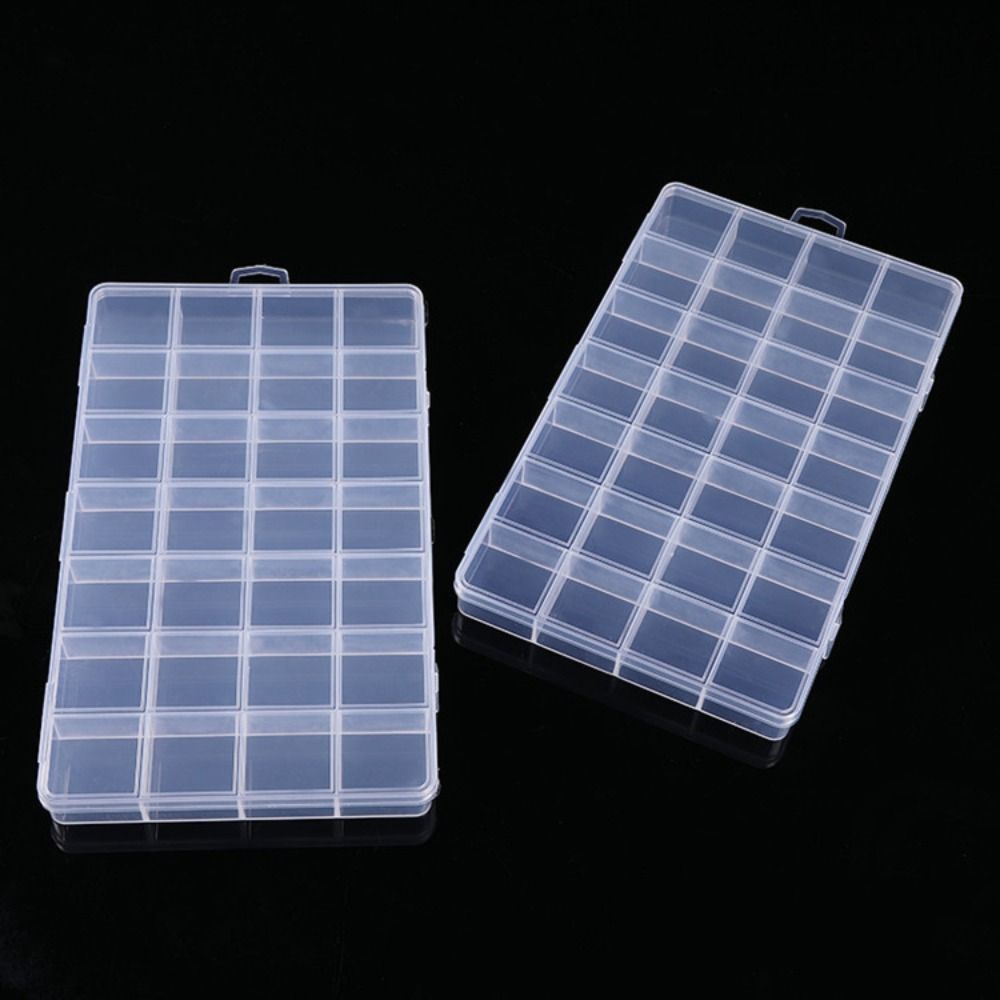 PP Plastic Large-capacity Finishing Box Transparent Transparent Organizer Box Necklace