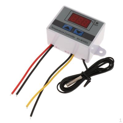 XHW3001 24V DC Cyfrowy Regulator Temperatury ℃ Stopień NTC 10 Moduł Przełącznika z Sondą