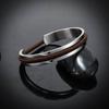 Titanium Steel Open C-shaped Bracelet 7mm Stainless Steel Polished Silver Gold Rose Gold Hair Tie Bracelet