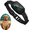Type-C Rechargeable Dog Barking Collar Color Screen Vibration Stop Bark Collar  Pet Dog Training