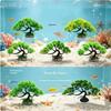 Aquarium Simulation Plants Fish Tank Landscaping Decorations Plastic Water Plants Flowers Trees Rocks Ornaments Accessories