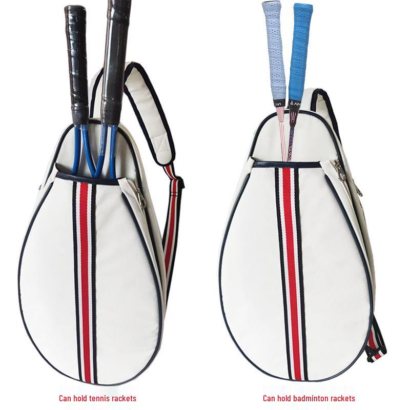 2026 Neue Tennis- & Badminton-Schlägertasche - Stilvolle Einzel-Schulter-Crossbody-Tasche für Erwachsene, Unisex Handgehaltene Sporttasche