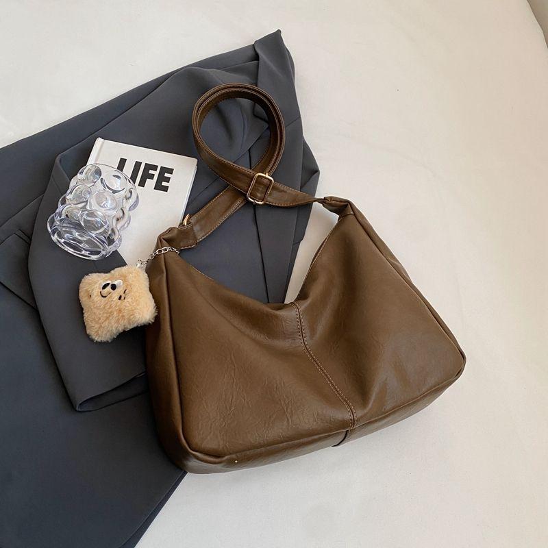 Light Luxury Minority Fancy Bag Women's 2025 New Arrival Easiest for Match Crossbody Dumpling Bag Large Capacity Commuter Tote