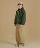 Wv Project Easy Heavy Cotton Zip-Up Dark Green Mjhd7781