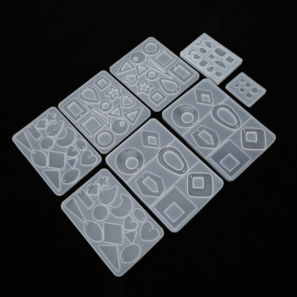 248pcs / set Earrings Casting Molds DIY Craft Jewelry Pendant Making Mold Accessory