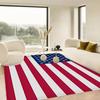 Popular Symbol American Flag Floor Mat Cheaper Anti-slip Modern Living Room Balcony Printed Bedside Mats