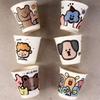 Sanbilai Disposable Cartoon Hot Drink Cups