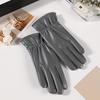Women's Touchscreen Leather Gloves - Warm, Windproof, Fashionable for Autumn/Winter; Ideal for Outdoor Riding & Driving