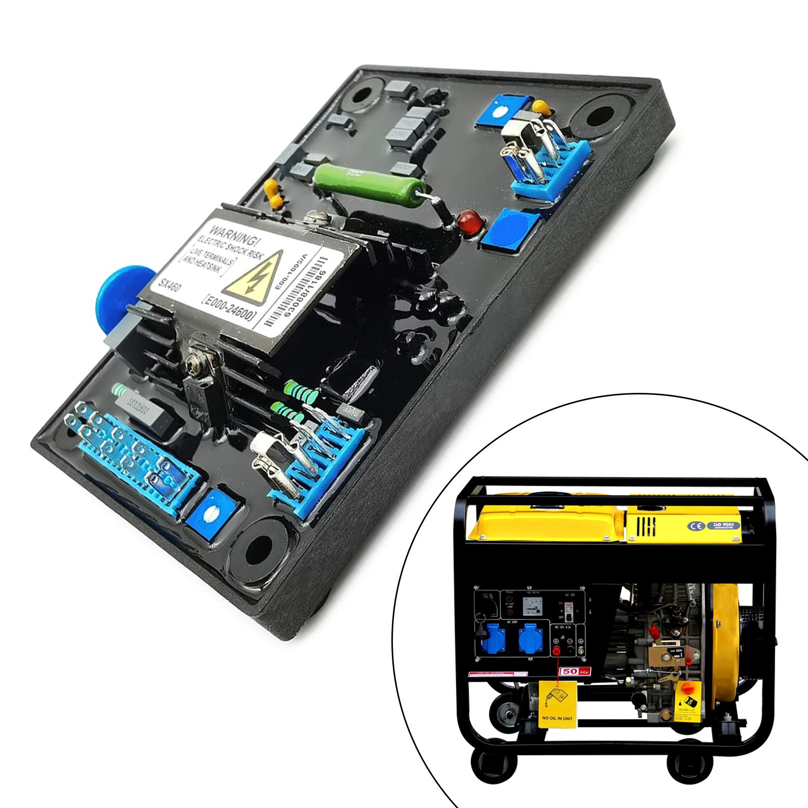 

SX460 AVR Generator Automatic Voltage Regulator Stabilizer Diesel Electric Generator Engine Control Voltage Board