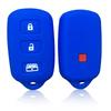 Key Cover Case for Toyota 4Runner Camry Corolla Prius RAV4 Lexus SC300 Scion XB Pontiac Vibe Keyless Remote Car Key Shell Holder
