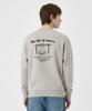 BEMIGHTY [Fleece Lined] Campfire Oversized Sweatshirt [Dark Gray]