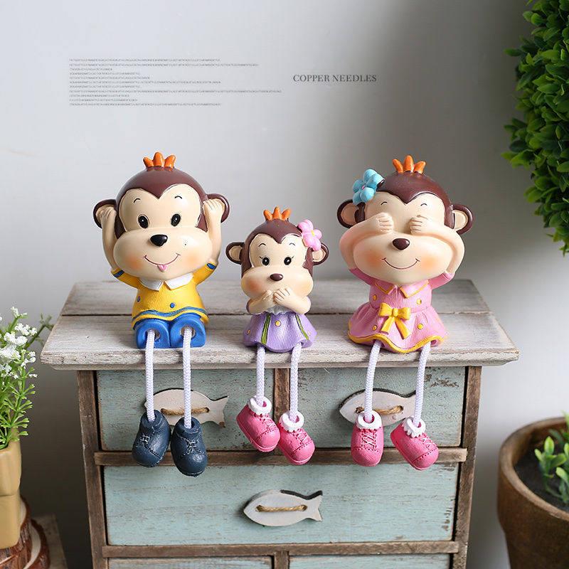 

Living Room TV & Wine Cabinet Decor: Cartoon Hanging Leg Dolls & Wedding Gifts for Home and Bedroom