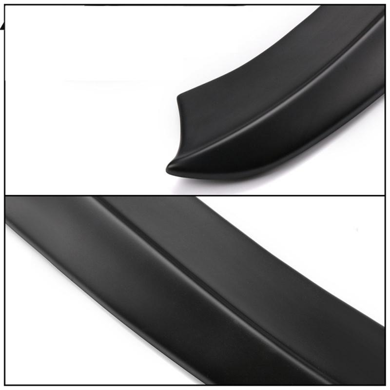 Rear Bumper Lip Diffuser Side Apron Spat PP Matte Black For 15-23 Dodge Charger