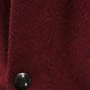 70er Jahre Vintage Kapuzenmantel 18 Bordeaux TALON REISSVERSCHLUSS Damen Gebraucht