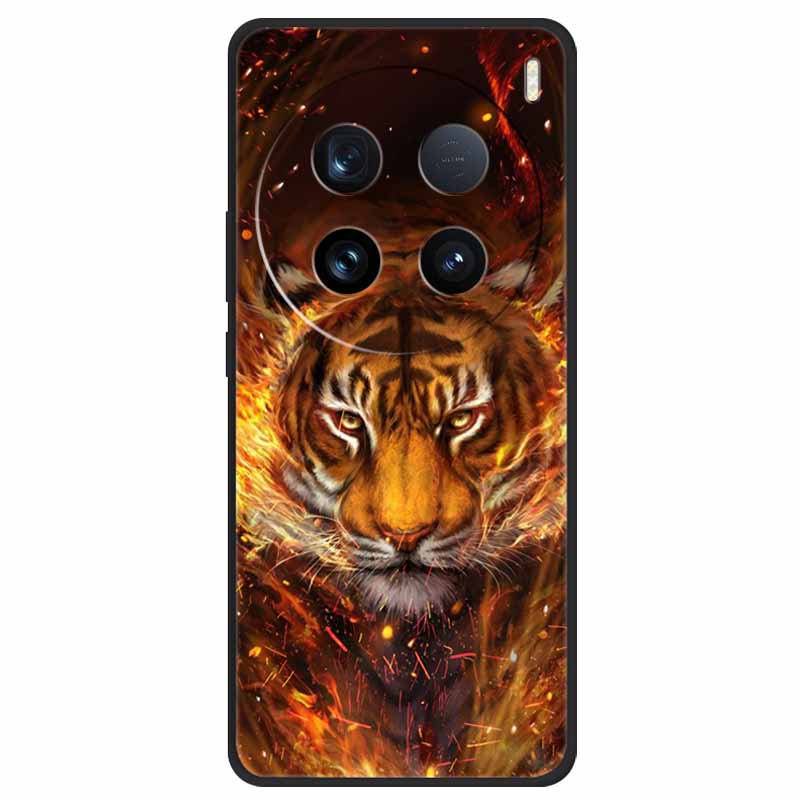 For Vivo X100 Ultra Case Soft Silicone Owl Cat Fashion Back Cover For X100 Pro 5G Cases Printed Lovely Shockproof X100 Ultra Pro