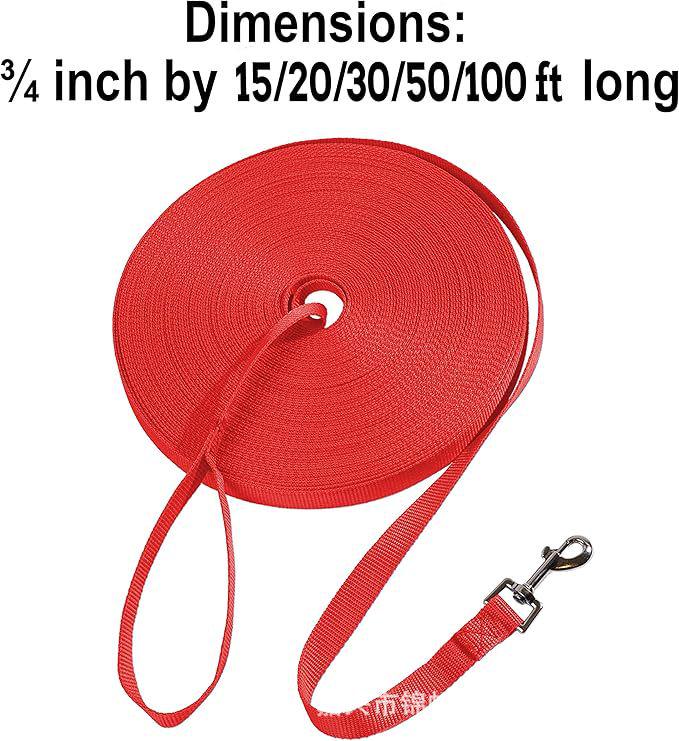 Extra Long Wide Pet Leash: Robust Training and Tracking Rope for Large Dogs