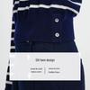 Navigare Women's Striped 100% Wool Knit Sweater
