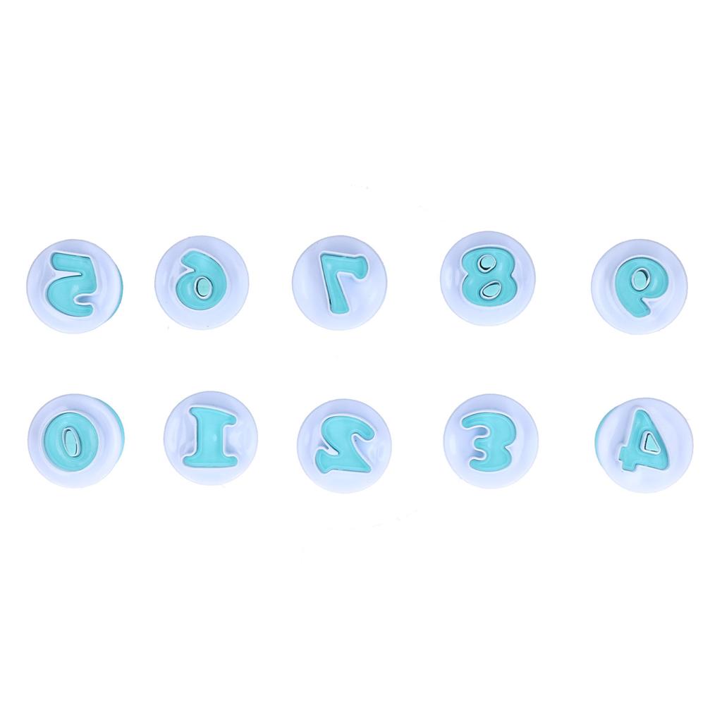 Spring Biscuits Mold DIY Cake Cookies Chocolate Embossing Decorating Mold for Kitchen UseNumbers