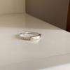 Elegante Anello Aperto in Argento Sterling 925 per Donna: Lussuoso, Durevole, Versatile, Design Inalterabile.