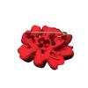 Elegant Red Peony Pearl Brooch - Luxury Vintage Flower Pin