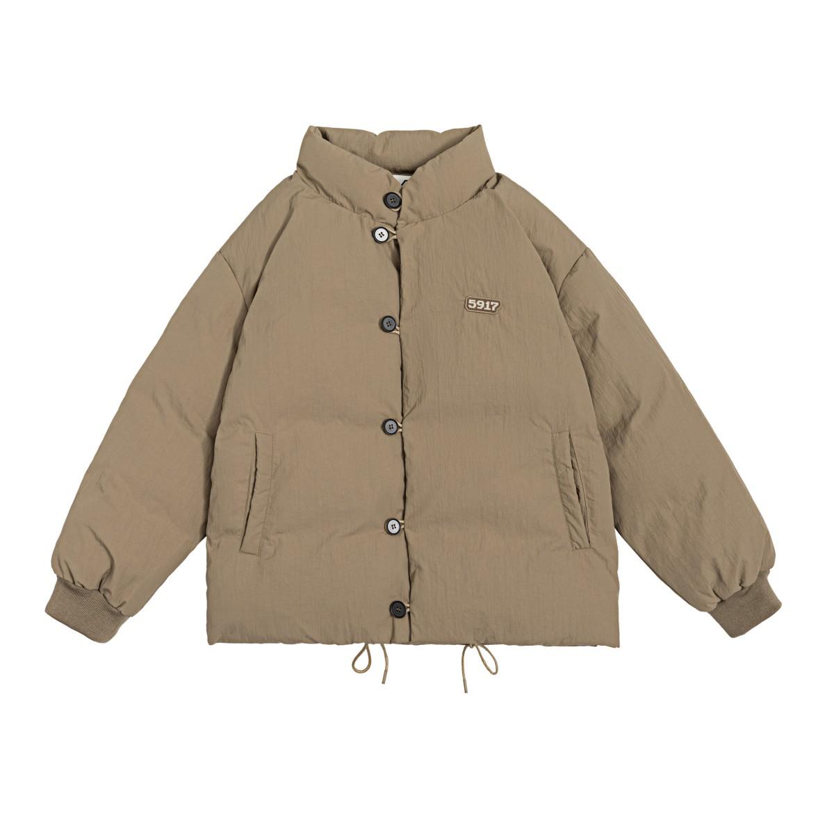 RUIIENRS x Adam Freak 2025 Зимняя однотонная японский тренд хлопковая куртка XW37 XXL хаки