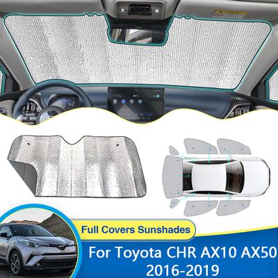 Window Visor For Toyota CHR C-HR AX10 AX50 2016 2017 2018  Sun Protection Windshields Cover Curtains Sunshades