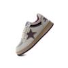 Retro burst pattern star shoes 2025 early spring new old color matching board shoes women ins trendy leather casual shoes women