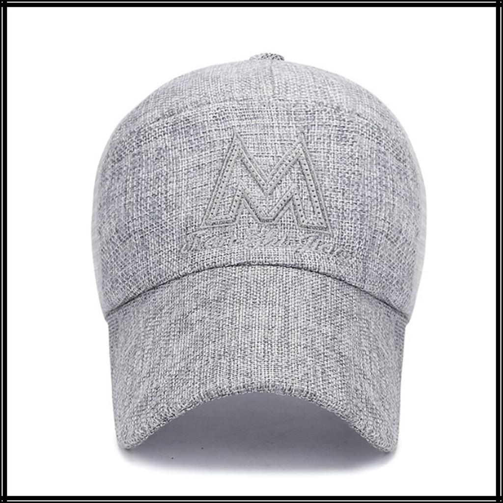 Mesh Cap Logo English Letters Hat Outdoor Fishing Golf Men Women CA799 [White Fang] (Brown)