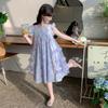 Girls' Summer Floral Princess Dress