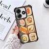Delicious Sushi Bento Plating Phone Case For Xiaomi Redmi Note 14 15 Pro Plus 13 12 11 11S 11T 10 9S 9 5G Anti-Fall Airabag Cove